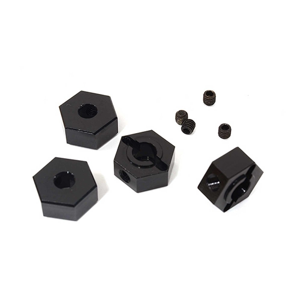 Integy Billet Machined Wheel Hex (4) for Element RC 1/10 Scale Enduro Sendero