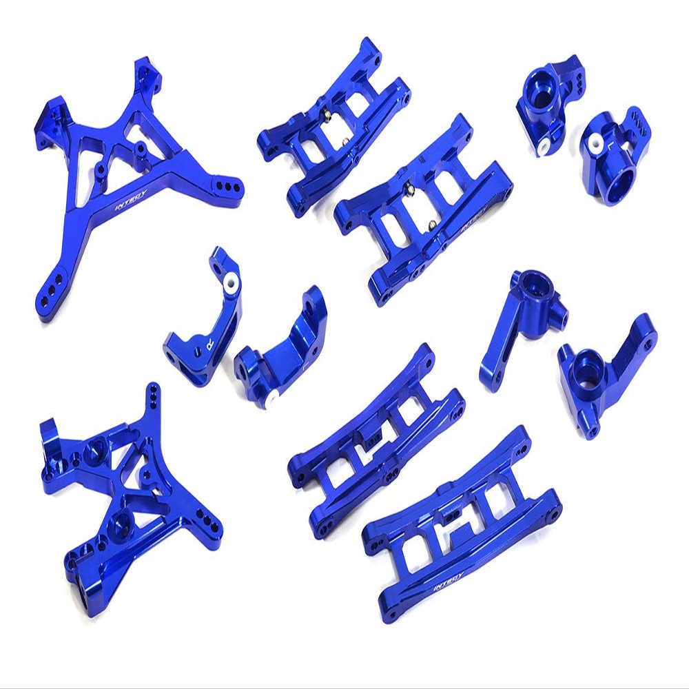 RC Model CNC Machined Alloy Suspension Kit for Team Associated DR10 Drag Race Car RTR