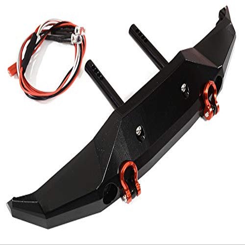 RC Model Precision Realistic Front Alloy Bumper Designed for Axial 1/10 SCX10 II 6X6