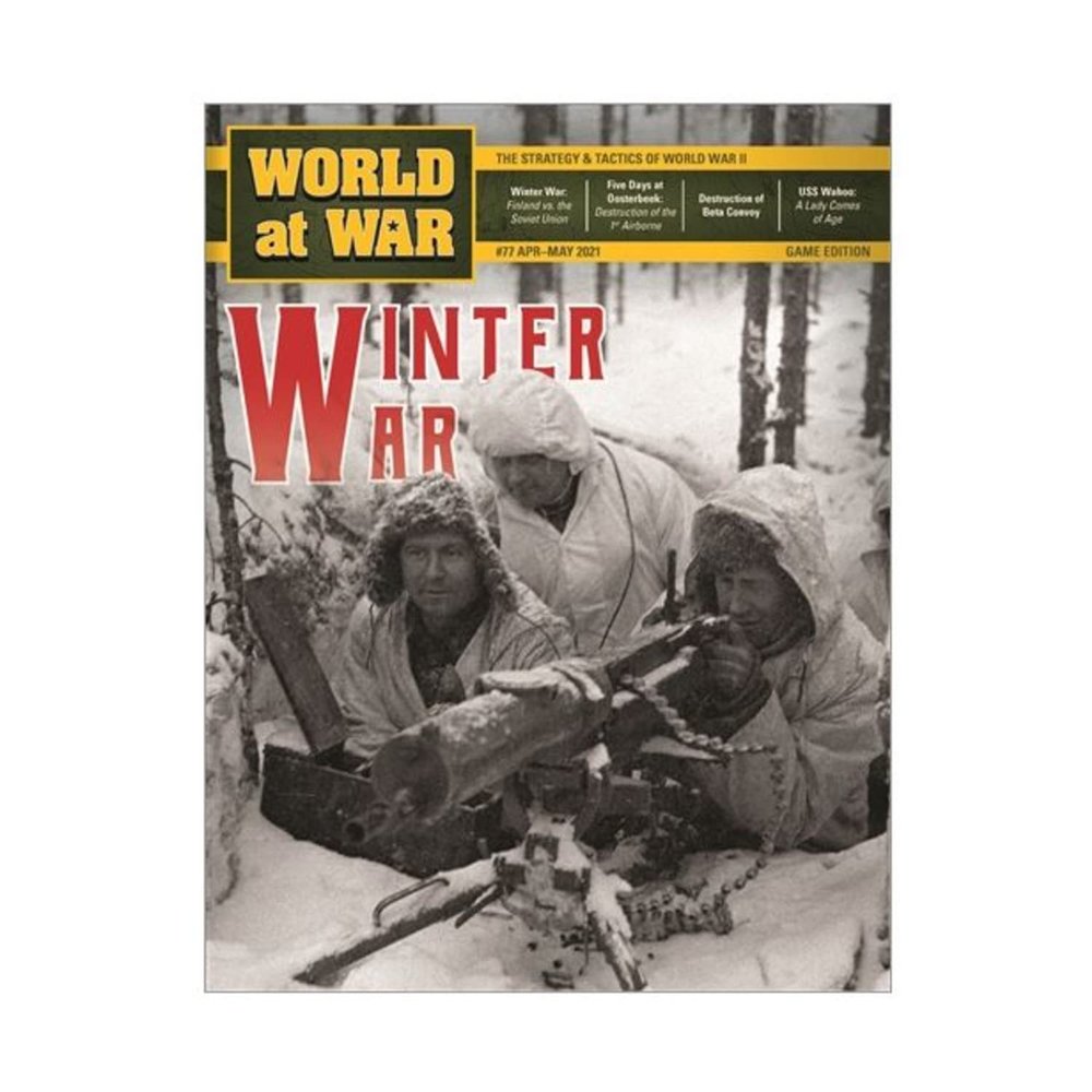 Decision Games DG: World at War Magazine #77, with Winter War, Finland vs The USSR, Boardgame