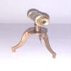 Vimal Nautical 3 inch Full Brass Antique Telescope with Tripod Stand Brass Antique Telescope Brown Antique view 2