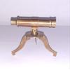 Vimal Nautical 3 inch Full Brass Antique Telescope with Tripod Stand Brass Antique Telescope Brown Antique view 3