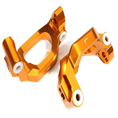 Billet Machined Caster Blocks for Traxxas 1/10 Maxx 4S Truck - Orange 8932