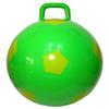 AppleRound Space Hopper Ball with Pump in Soccer Style, 18in / 45cm Diameter for Ages 3-7, Kangaroo Bouncer, Hoppity Hippity Hopball, Sit-on Bouncy Ball with Handle (Green) view 1