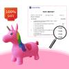HotMax Unicorn Bouncy Horse Toys for 2 Year Old Girl, Toddlers Bouncing Animals, Ride on Rubber Jumping Toys for Baby Girl or Boy 1st Birthday Gift for 2 3 4 Year Old (Pink Unicorn) view 4