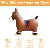 HotMax Bouncy Horse, Inflatable Bouncing Animals Hopper for Toddlers or Kids, Ride on Rubber Jumping Toys for Boy or Girl Birthday Gift (Horse) view 2