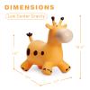 HotMax Bouncy Horse, Inflatable Bouncing Animals Hopper for Toddlers or Kids, Ride on Rubber Jumping Toys for Boy or Girl Birthday Gift (Giraffe) view 3