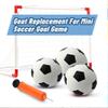 Anzmtosn Mini Soft Toddler Soccer Ball, 3 Pack 6" Little Soccer Balls for Toddlers & Babies, Baby Soccer Balls Pair Bulk Perfectly with Toddler Soccer Goal Toys, Beach Balls, Pool Balls with Air Pump view 3