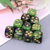 25Pcs Sided Polyhedral Acrylic Dice Set for Table Games Lightweight Game Dice for RPG Board and Parties Entertainment Dices view 2