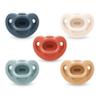 NUK Timeless Comfy Pacifier | 100% Silicone, One-Piece Design | BPA-Free, Gentle on Babys Skin | 5-Pack, for 6-18M view 1