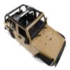 Integy Realistic JW10-C Hard Plastic Body Kit for 1/10 Crawler WB=313mm (Matte Brown) view 1