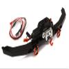 Realistic Front Alloy Bumper w/Power Winch for Axial 1/10 SCX10 II 6X6 view 1