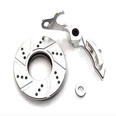 RC Model CNC-Machined Aluminum Front Disc Brake Designed for Tamiya T3-01 Dancing Rider
