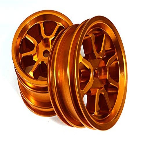 RC Model CNC-Machined Aluminum Rear Wheels Designed for Tamiya T3-01 Dancing Rider