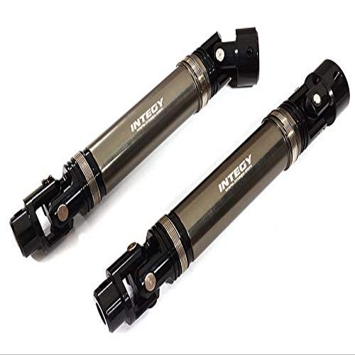 Machined Alloy Universal Drive Shafts for Traxxas 1/10 Maxx 4S Truck - Grey 8950