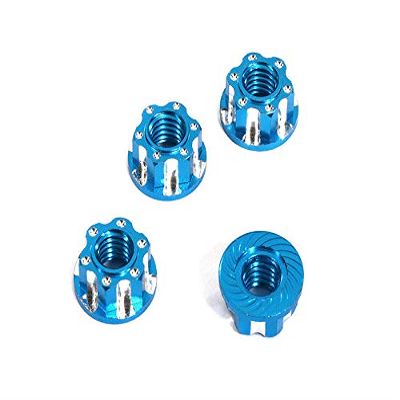 Integy Realistic Billet Machined M4 Size Wheel Nuts for 1/10 Scale RC