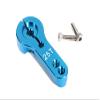 Integy Blue Alloy Servo Horn 25T for Futaba Servo (r=20, 24mm) view 1