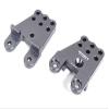 Gunmetal Billet Machined Shock Towers for Tamiya CC02 Scale Off-Road Vehicle view 1