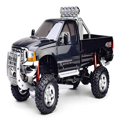 Integy Realistic 1/10 Scale 4X4 RC Pickup Truck RTR with RC Black