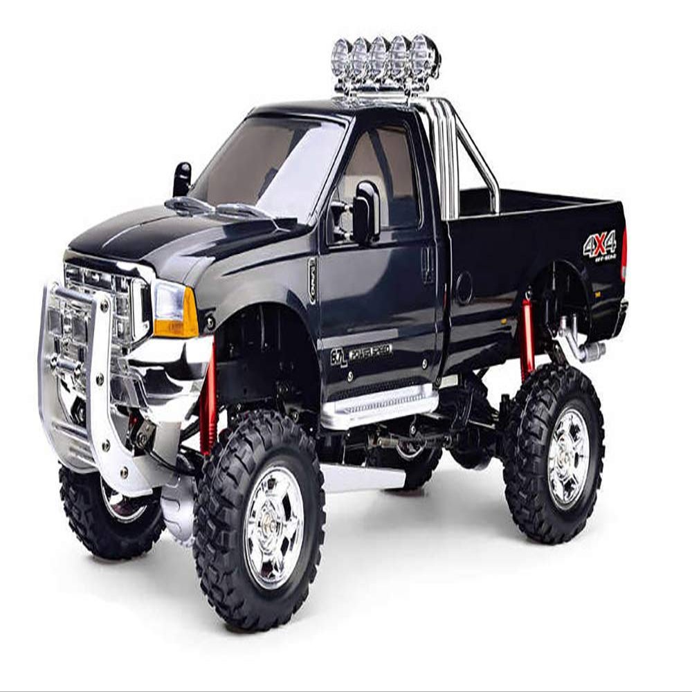Integy Realistic 1/10 Scale 4X4 RC Pickup Truck RTR with RC Black