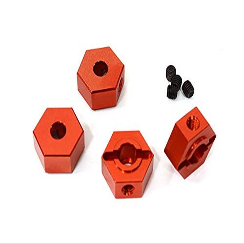 Integy Billet Machined Wheel Hex (4) for Element RC 1/10 Scale Enduro Sendero