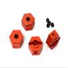 Integy Billet Machined Wheel Hex (4) for Element RC 1/10 Scale Enduro Sendero view 1