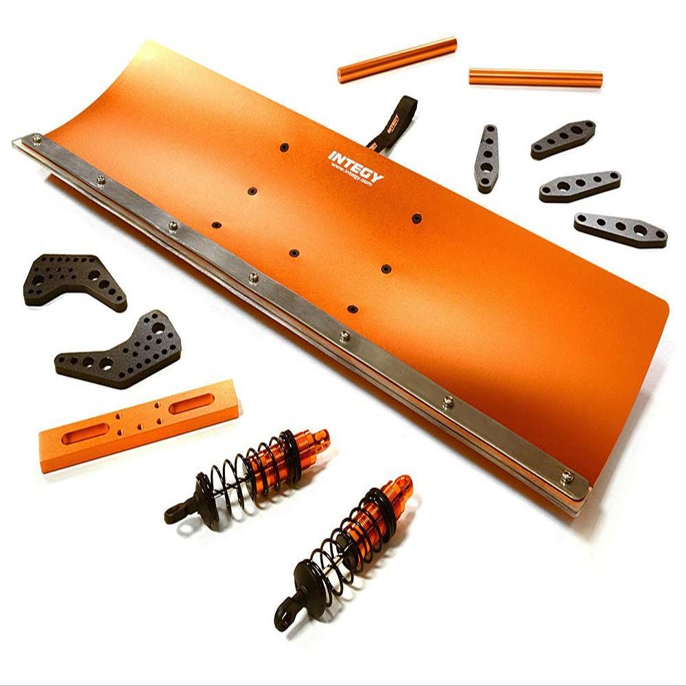 Alloy Machined 400mm Snowplow Kit for Traxxas 1/10 Maxx 4S Truck