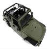 Integy Realistic JW10-C Hard Plastic Body Kit for 1/10 Crawler WB=313mm (Matte Green) view 1