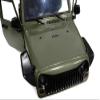 Integy Realistic JW10-C Hard Plastic Body Kit for 1/10 Crawler WB=313mm (Matte Green) view 2