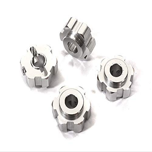 Billet Machined Alloy Wheel Hex (4) for Traxxas 1/10 Maxx 4S Truck 8956