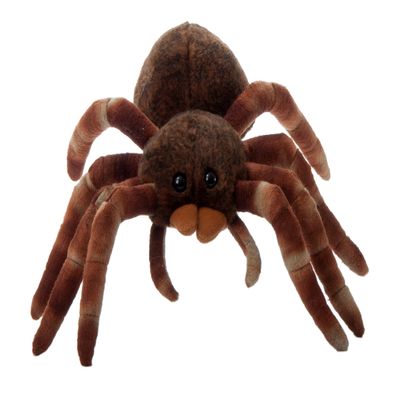 The Petting Zoo Tarantula Stuffed Animal, Gifts for Kids, Wild Onez Zoo Animals, Tarantula Plush Toy Sitting 12 inches