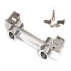 Silver Machined Alloy Front Bumper Mount for Axial 1/10 SCX10 II 6X6 (AXI31634) view 1