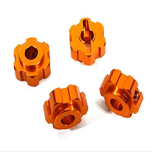 Billet Machined Alloy Wheel Hex (4) for Traxxas 1/10 Maxx 4S Truck 8956