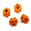 Billet Machined Alloy Wheel Hex (4) for Traxxas 1/10 Maxx 4S Truck 8956 view 1
