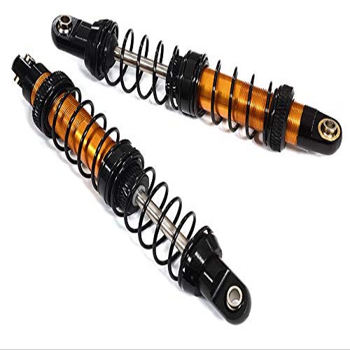 RC Model 100mm CNC-Machined Aluminum Alloy Shocks for 1/10 Scale Crawler Off-Road Truck