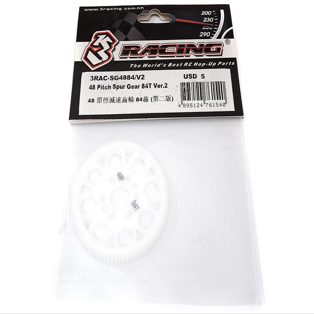 Integy RC Model 3RAC-SG4884/V2 48 Pitch Spur Gear 84T Ver.2