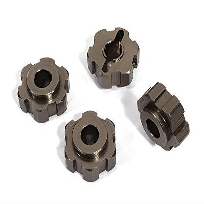 Billet Machined Alloy Wheel Hex (4) for Traxxas 1/10 Maxx 4S Truck 8956