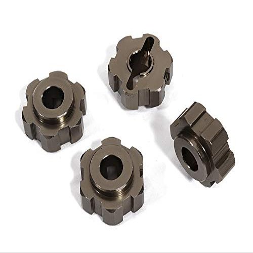 Billet Machined Alloy Wheel Hex (4) for Traxxas 1/10 Maxx 4S Truck 8956