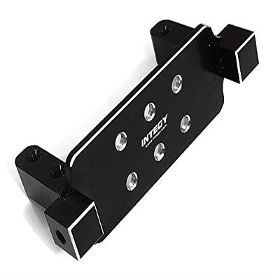 Billet Machined Black Front Steering Servo Mount for Tamiya Scale Off-Road CC02