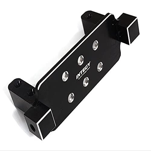 Billet Machined Black Front Steering Servo Mount for Tamiya Scale Off-Road CC02