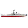 General Jim's Deluxe Edition USS Missouri Battleship Building Set  2,631 Piece WW2 Iowa-Class Model w/Rotating Guns, Radar, Cruise Missiles, 3-Piece Design & Rolling Wheels  Compatible Brick Brands view 3