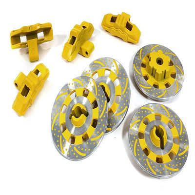 RC Model Realistic Scale Alloy Brake Disc Set for Traxxas 1/7 Unlimited Desert Racer