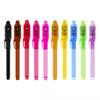 EODVICS Invisible Ink Pens with Light, 10Pcs Magic Spy Pen for Secret Message, Birthday Party, and Kids Halloween Goodies Bags Toy view 1