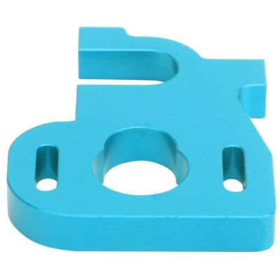 Adjustable Motor Mount, Seat Holder Heat Sink for 1/14 144001 RC Car, Spare Parts Accessory (Blue)