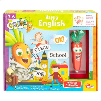 Liscianigiochi Carotina EX85606 Happy English Talking Pen - Learn English
