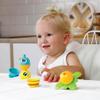 Lalaboom My First Step-by-Step Developmental Sensory 6 Piece Character Bead Activity Tube Set  Pop, Twist, Mix, and Stack Montessori Method STEM Focus  Dishwasher Safe - Ages 10 Months+ - BL310 view 3