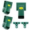 BETOOLL Swing Set Brackets(1set) and Swing Bracket Middle(1set) and Swing Hangers(2pairs-Green) view 1