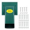 BETOOLL Swing Set Brackets(1set) and Swing Bracket Middle(1set) and Swing Hangers(2pairs-Green) view 3