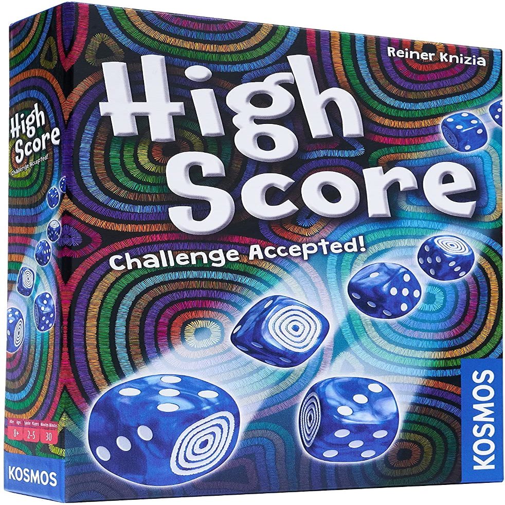 High Score | 2 Language English and German | Dice Game| Luck Game | Board Game | Family Game | 2 to 5 Players | Ages 8+