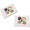 Azeeda 2 x 45mm 'Sushi Selection' Erasers/Rubbers (ER00026922) view 1